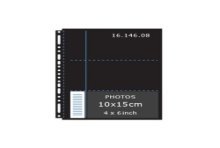 Henzo sacs pour appareil photo 10x15 noir 10 pcs