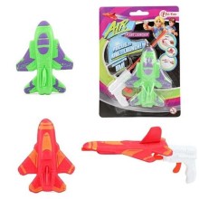 Toi Toys Avion de tir Air en mousse sur carte