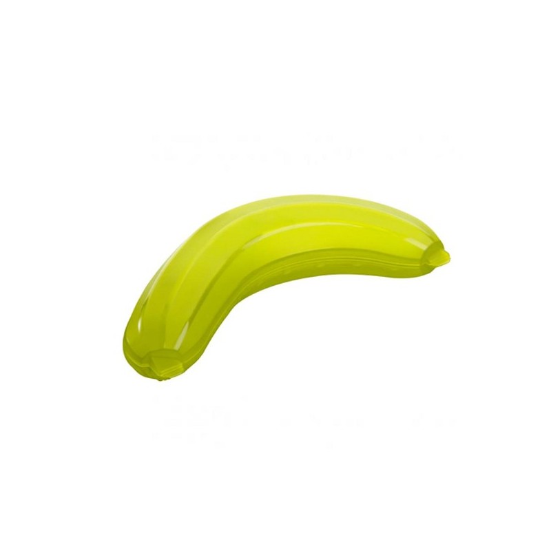 Rotho Boîte banane Fun plastique vert citron 24,5x12x5cm