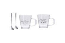 Latte macchiato set 4-delig 300ml