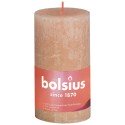 Bolsius Bougie bloc rustique collection Shine 130/68 Misty Pink - Misty Pink