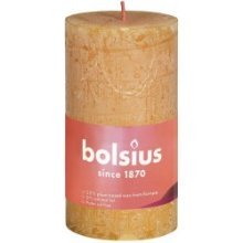 Bolsius Bougie pilier rustique collection Shine 100/50 Jaune nid d'abeille (Jaune nid d'abeille)