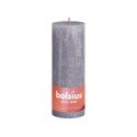 Bolsius Rustiek  stompkaars Shine collection 190/68 Frosted Lavender-Bevroren Lavendel