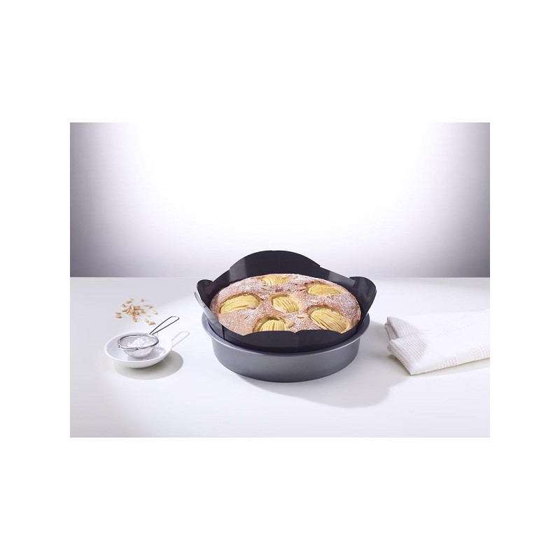 NoStik Insert à gâteau papier de cuisson rond Ø24-26cm