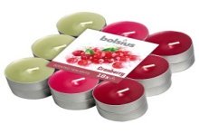 Bolsius Geurtheelicht 4u 18 stuks Cranberry