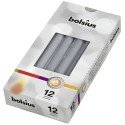 Bolsius Gotische kaars 245/24 12 stuks zilver