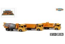 Camion de construction 2-Play moulé sous pression, lumière et son, 17,5 cm