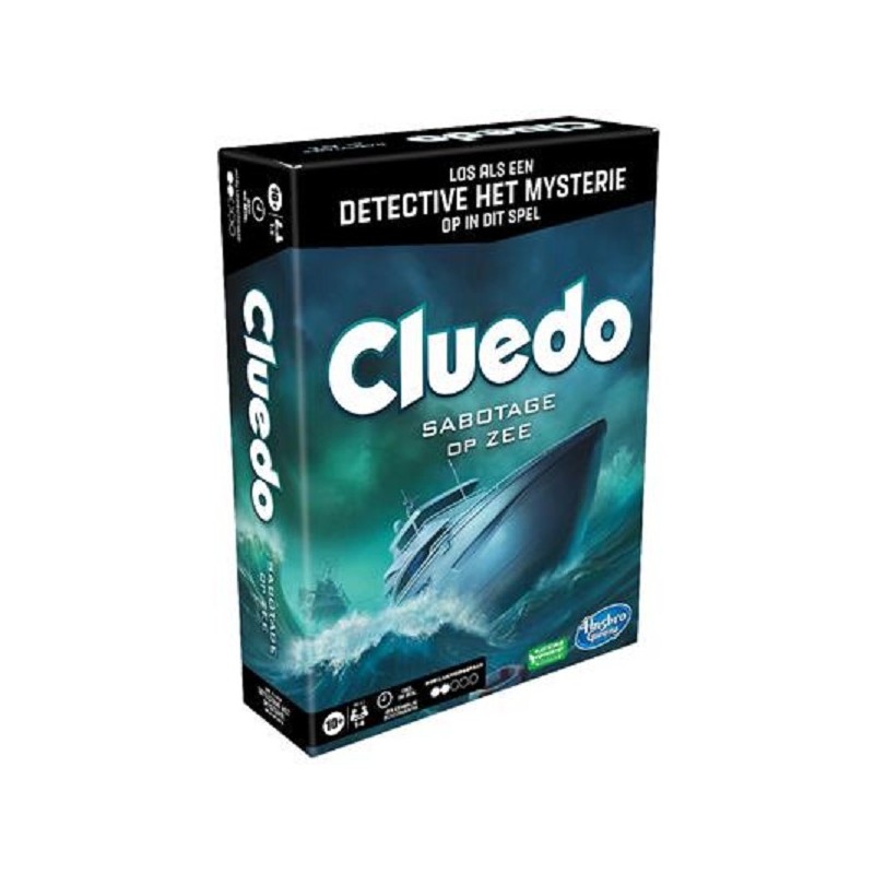 Hasbro Cluedo Escape Sabotage Op Zee Bordspel