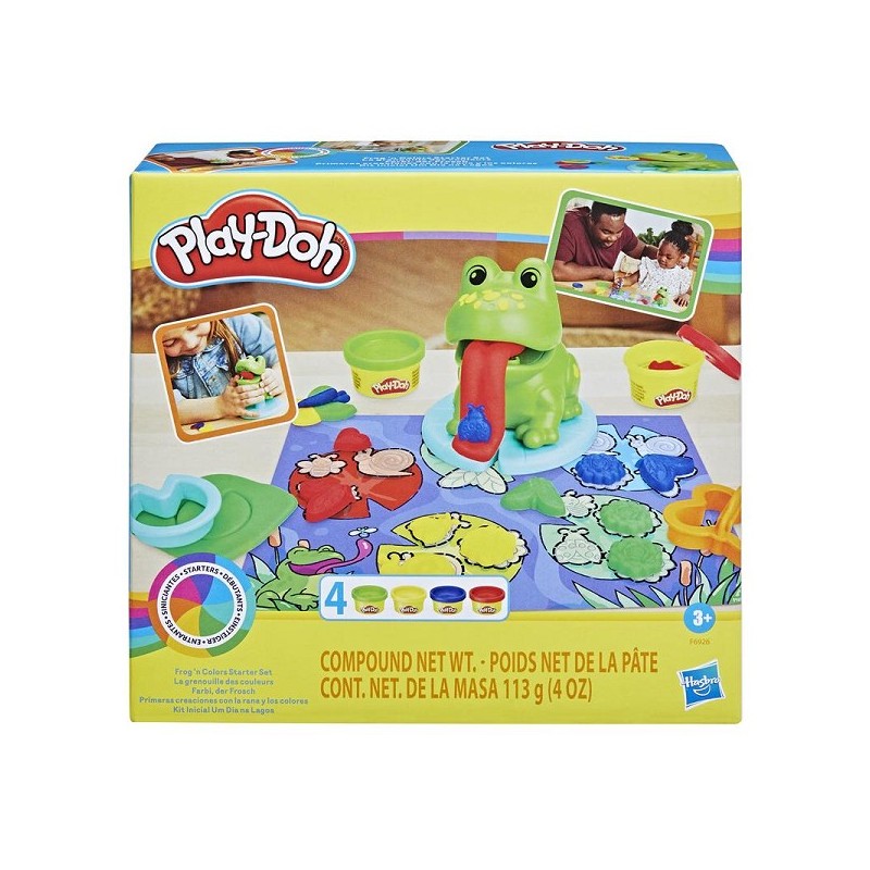 Hasbro Play-Doh Grenouille et couleurs Kit de démarrage