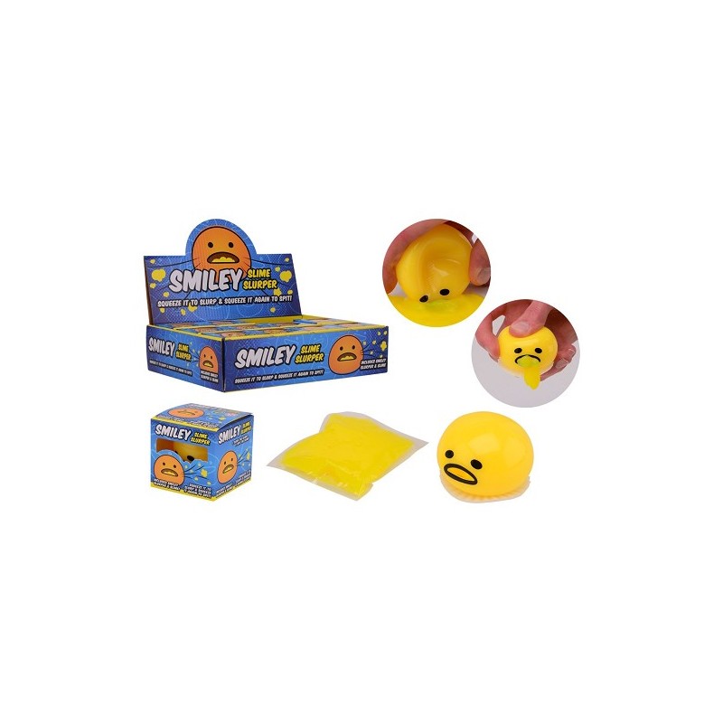 Emoji slime slurper