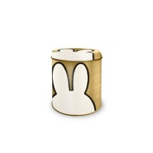 Boîte de rangement Miffy dorée Ø10xh11,5cm