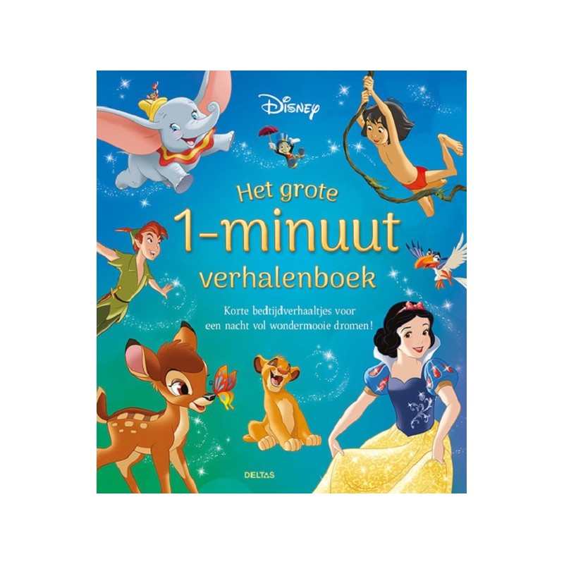 Deltas Disney le grand livre d'histoires d'1 minute