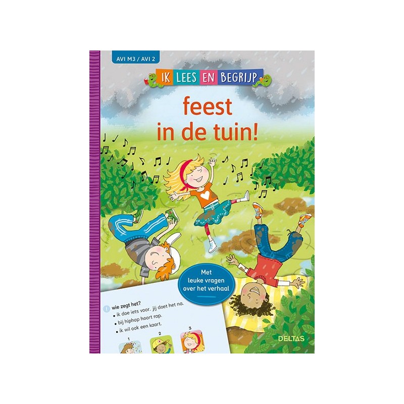 Deltas Ik lees en begrijp - Feest in de tuin (AVI M3/AVI 2)