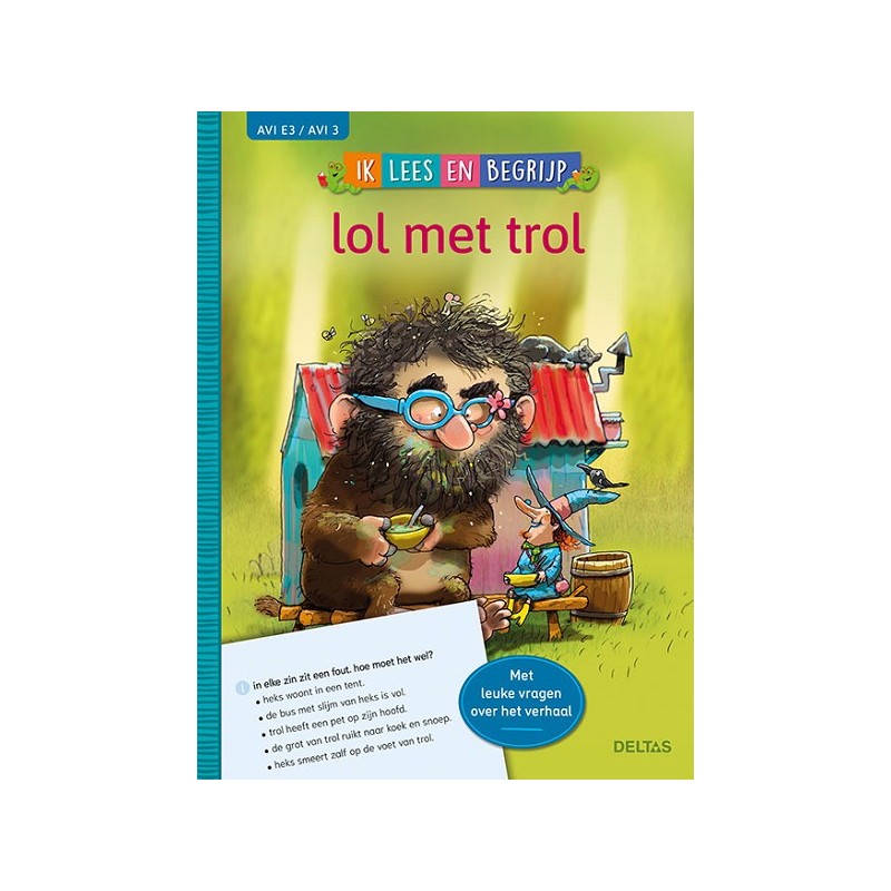 Deltas Ik lees en begrijp - Lol met trol (AVI E3/AVI 3)