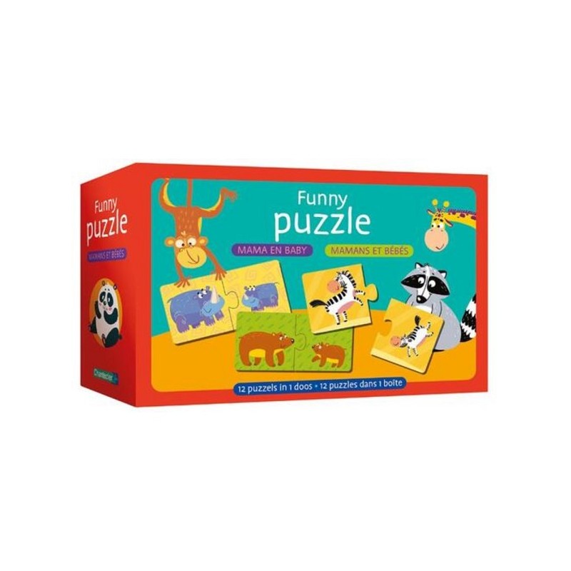 Deltas Funny puzzle - Mama en baby