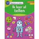 Deltas Cahier d'exercices avec autocollants - J'apprends déjà à compter (4-5 ans)