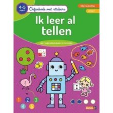 Deltas Oefenboek met stickers - Ik leer al tellen (4-5jr)