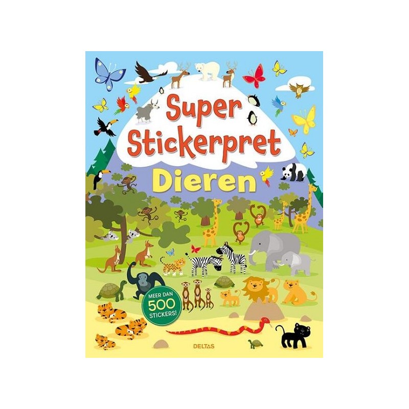 Deltas Super stickerpret - Dieren