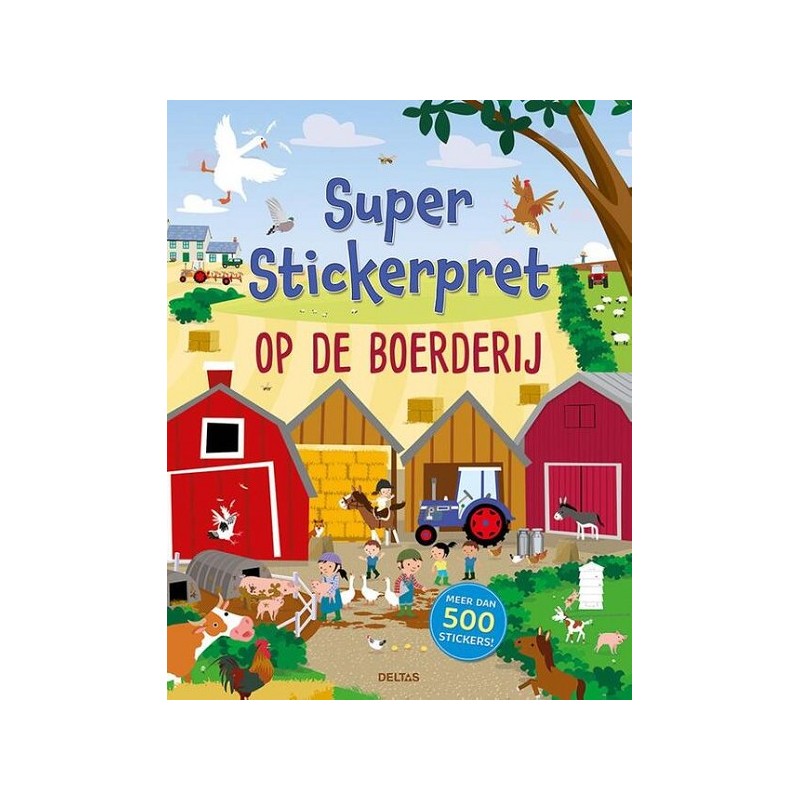 Deltas Super stickerpret - Op de boerderij