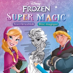 Deltas Disney Frozen Super Magic Bloc à gratter magique