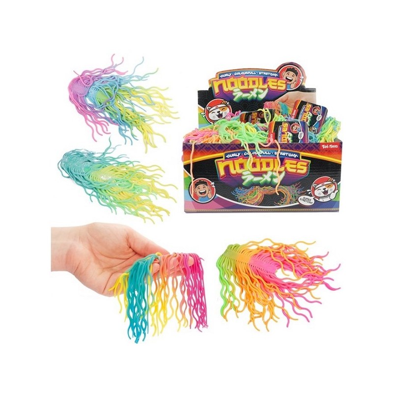 Toi Toys Noodles -Curly Colorful- super rekbaar