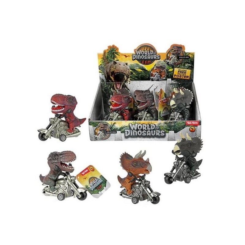 Toi Toys World of Dinosaurs Dino sur friction moteur