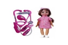 Pop Plina dokter 26 cm + accessoires