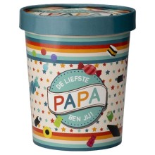 Paperdreams Gobelet à bonbons Ø12x14cm - Papa
