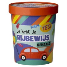Paperdreams Candy cup Ø12x14cm - Permis de conduire