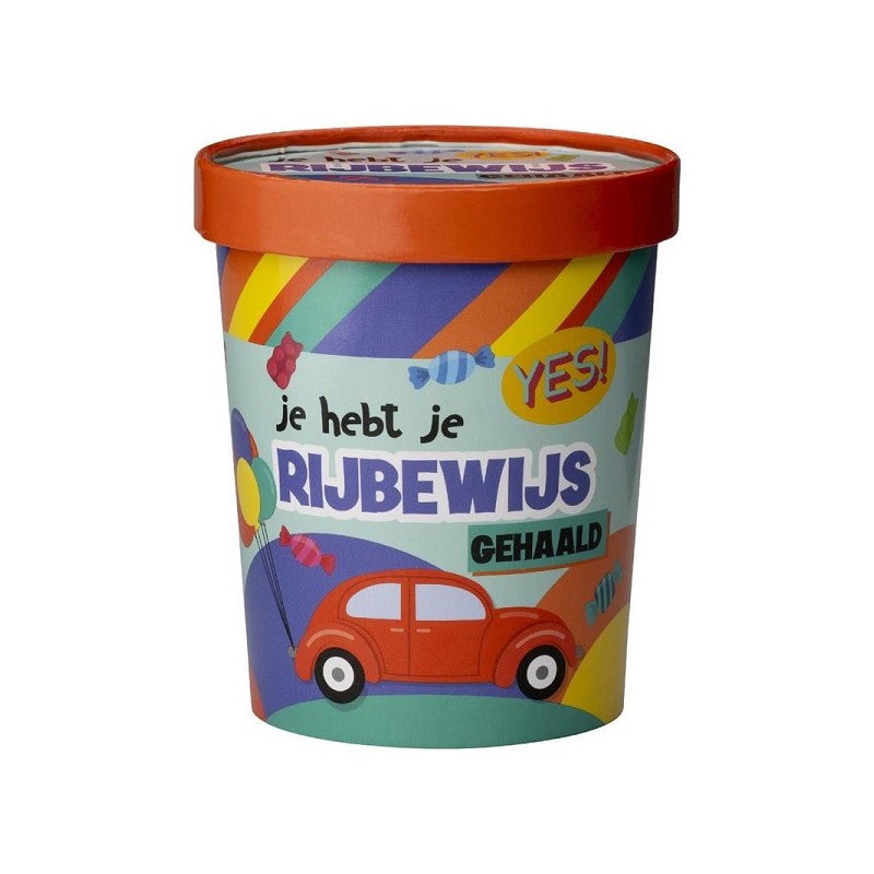Paperdreams Candy cup Ø12x14cm - Permis de conduire