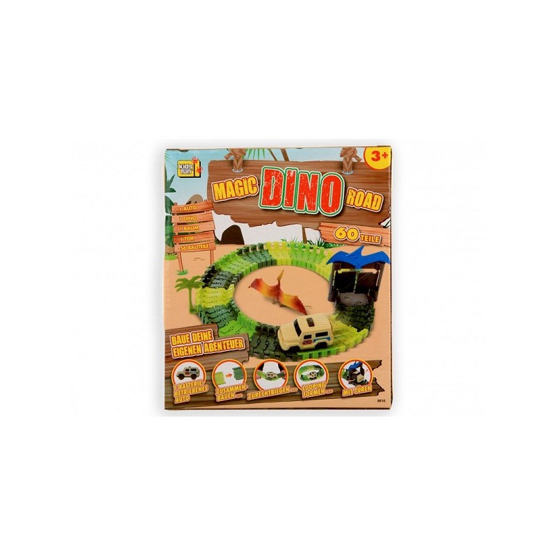 Magic Road Dino 60 pièces