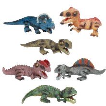 Toi-Toys LE MONDE DES DINOSAURES Dino couché 20cm