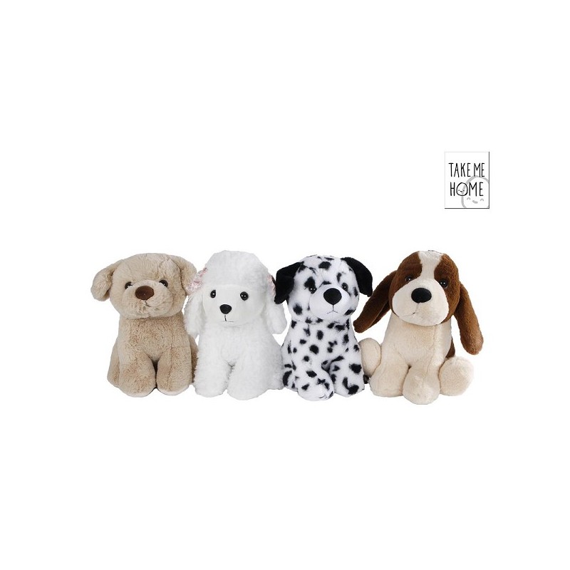 Take Me Home chien L peluche 28cm