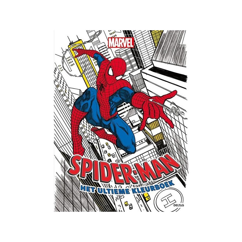 Deltas Marvel Spider-Man Het Ultieme Kleurboek