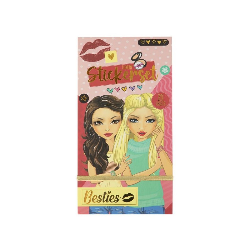 Grafix Besties Livre d'autocollants de luxe 23x12cm 20 pages