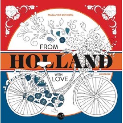 Livre de coloriage De Hollande avec amour