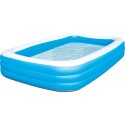 Piscine familiale rectangulaire Bestway Bleue 305x183x56cm