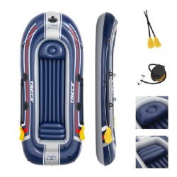 Bateau pneumatique Hydro-Force TrekX3 SET 307 x 126x39cm avec pagaies et pompe