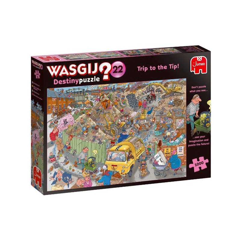 Jumbo Wasgij Destiny 22 - Tout en un tas ! 1000 pièces