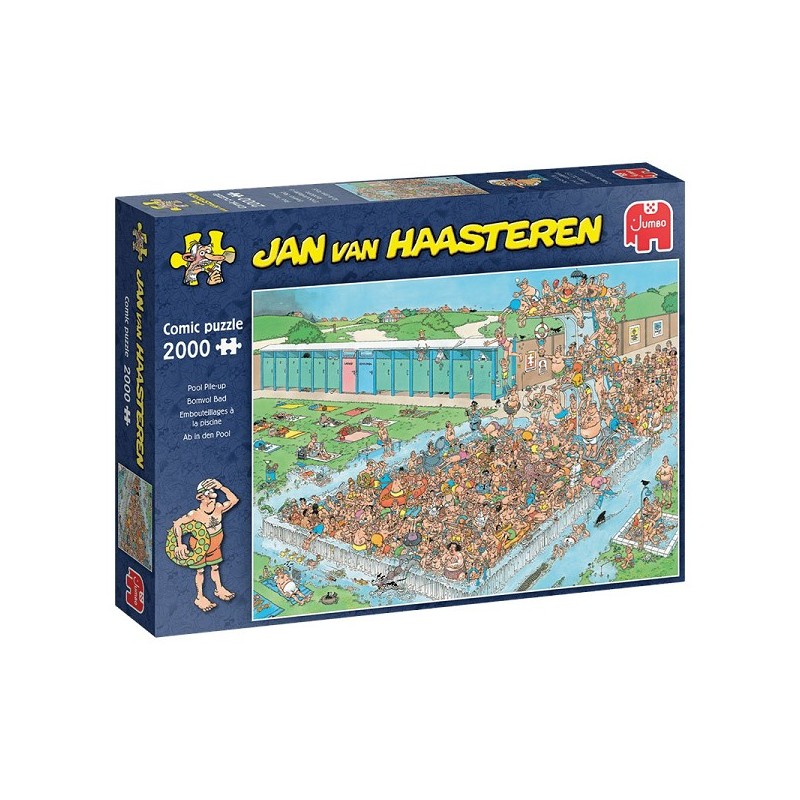 Jumbo Jan van Haasteren puzzel Bomvol bad 2000 stukjes