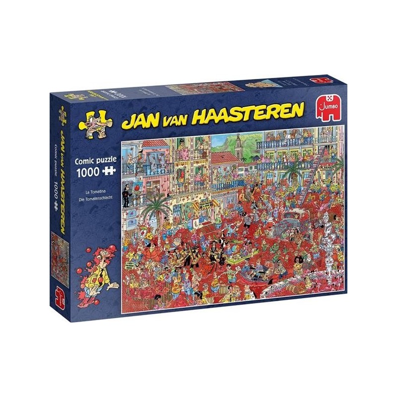 Jumbo Jan van Haasteren puzzel La Tomatina 1000 stukjes