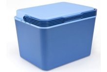 Koelbox donker-blauw 32ltr 40x30x45cm