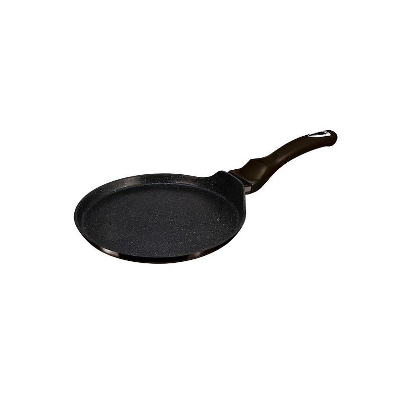 Berlingerhaus pannenkoekpan 25 cm Shiny Black collection aluminium ook inductie