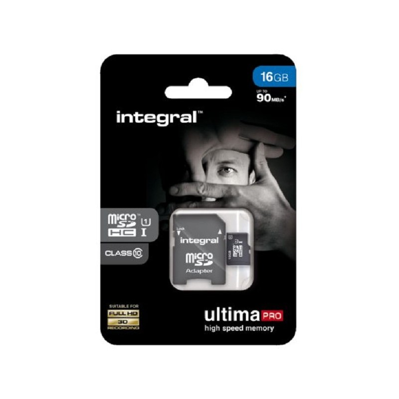 Integral Micro SD geheugen kaart 16GB