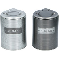 Boîte de conservation sucre Ø10,7x16,3cm