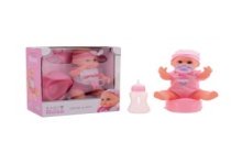 Baby Rose drink- en plaspop 25cm in showdoos