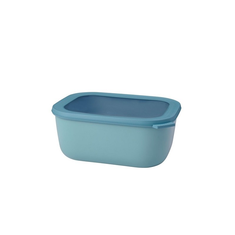 Mepal Multibowl cirqula rectangulaire 3000ml - vert nordique 24,9x19,8x10,4cm