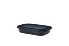 Mepal Multibowl cirqula rectangulaire 500ml - nordique noir 17,6x12,6x5,1cm