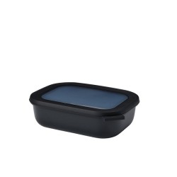 Mepal Multibowl cirqula rectangulaire 1000ml - nordique noir 21,2x16,2x6,1cm