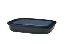 Mepal Multibowl cirqula rectangulaire 2000ml - nordique noir 24,9x19,8,7cm